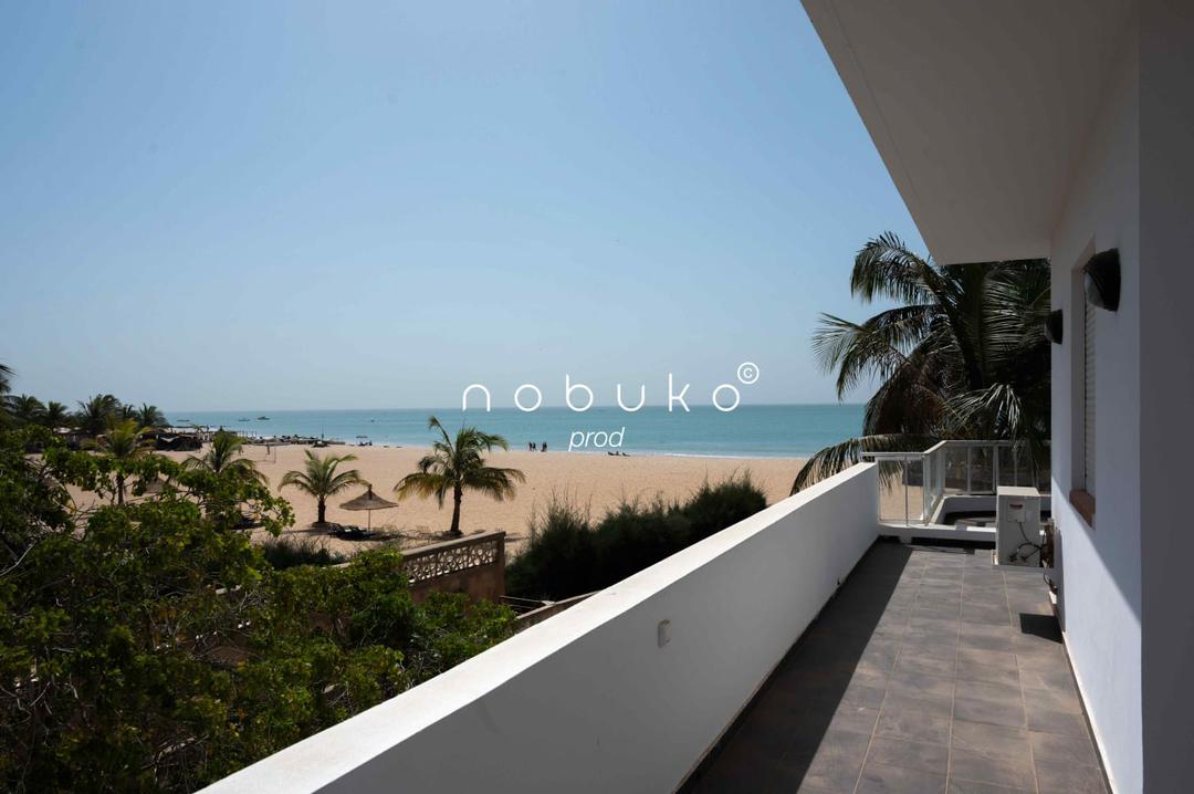 Terrasse vue mer à Ngaparou